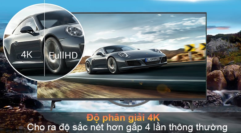 Tivi LED LG 43UP7750PTB - Chất lượng 4K cho hình ảnh sắc nét gấp 4 lần 
