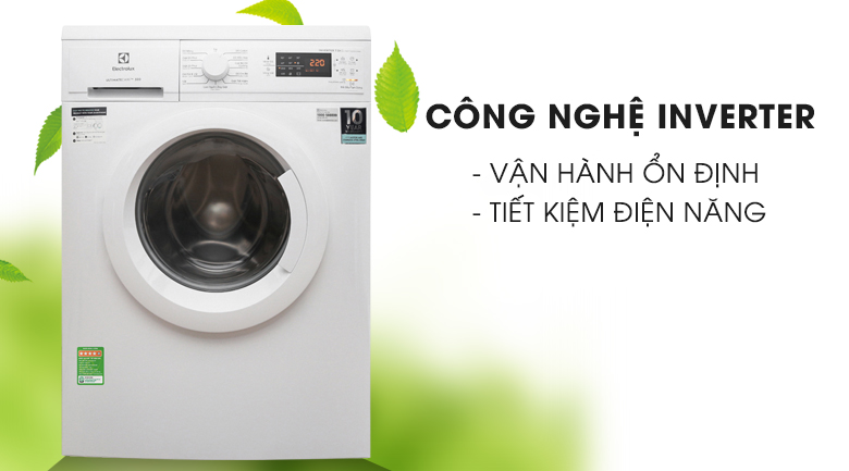 Công nghệ Inverter - Máy giặt Electrolux Inverter 8 Kg EWF8025DGWA