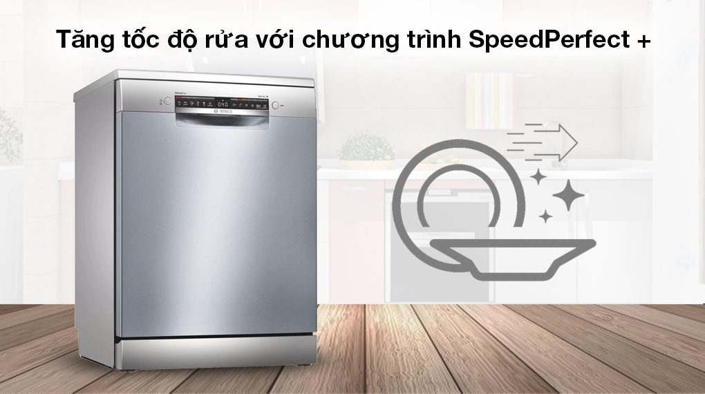 Máy rửa chén độc lập Bosch SMS4HCI48E
