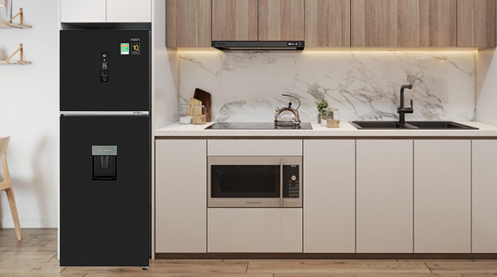 Tủ lạnh Aqua Inverter 318 lít AQR-T369FA(WBS)