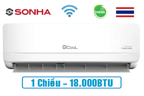 điều hòa ecool 18000btu ECL-1E18WF