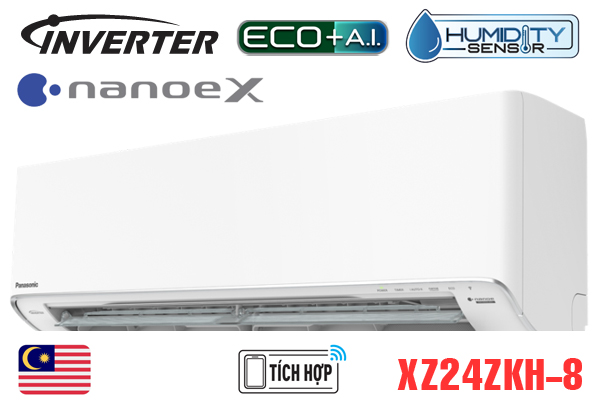 điều hòa panasonic 2 chiều xz24zkh-8
