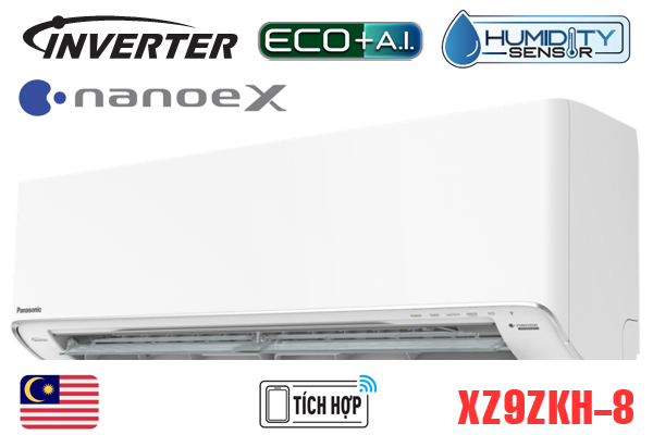 điều hòa panasonic 2 chiều xz9zkh-8