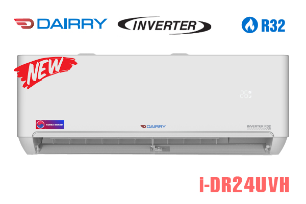 Dairry i-DR24UVH, Điều hòa Dairry 2 chiều 24000BTU inverter