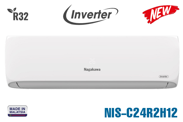 Nagakawa NIS-C24R2H12, Điều hòa Nagakawa 24000BTU 1 chiều inverter